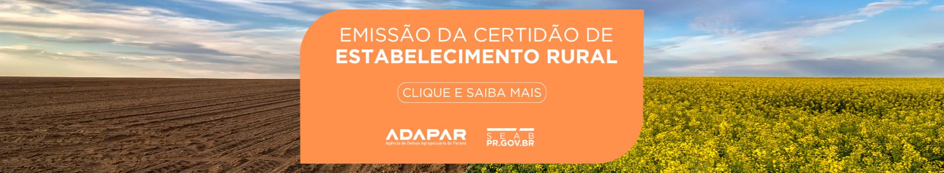 Certidão de Estabelecimento Rural